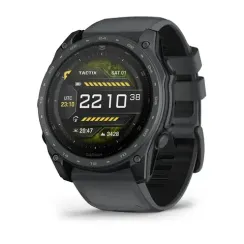 Смарт-часы Garmin tactix 8 (51 мм) AMOLED Cerakote® Coating с Applied Ballistics Ultralight, сланцево-серый