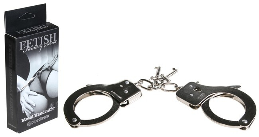 Металлические наручники Metal Handcuffs (Цвет: серебряный)