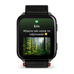 Смарт часы Garmin Venu X1 черные с серой титановой крышкой, черным нейлоновым ремешком