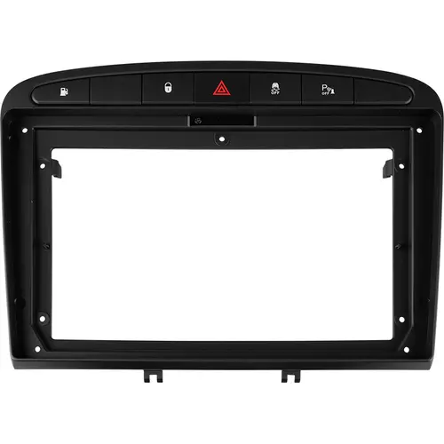Комплект рамки с разъёмами 9"+can Peugeot 308 (2011-2015), 408 (2012-2017)c кнопками