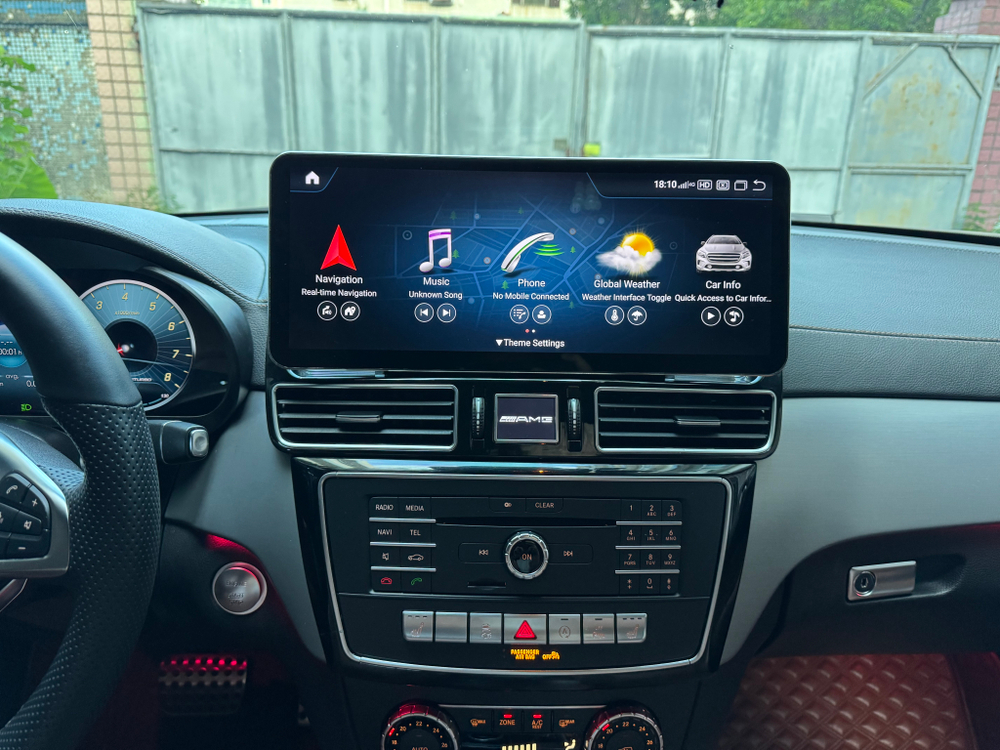 Установочный комплект для MERCEDES ML W166 / GL X166 2011-2015 NTG 4.0/4.5  KUBERG FY-G015