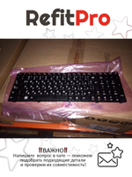 Клавиатура для ноутбука Lenovo G580/Z580A/G585/Z585/G590 черная (25201904), оригинал