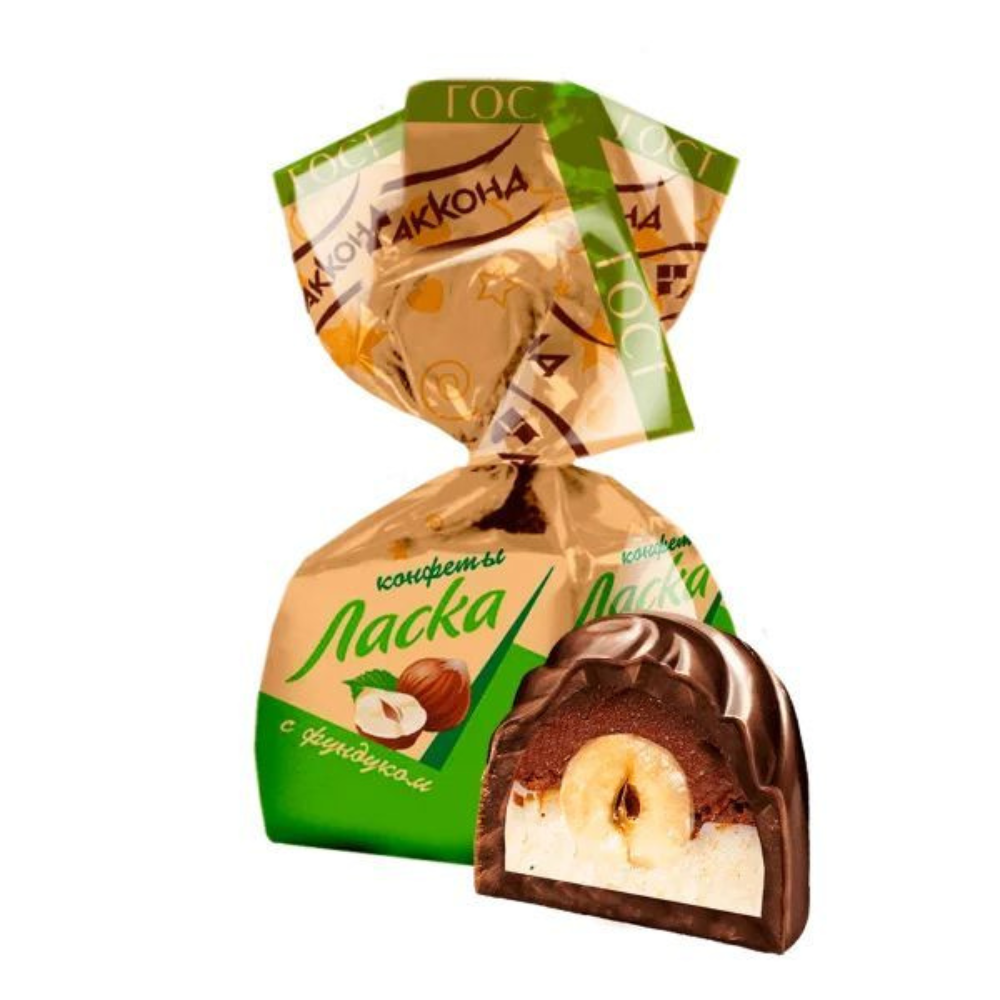 Конфеты Ласка с фундуком Акконд (2270)