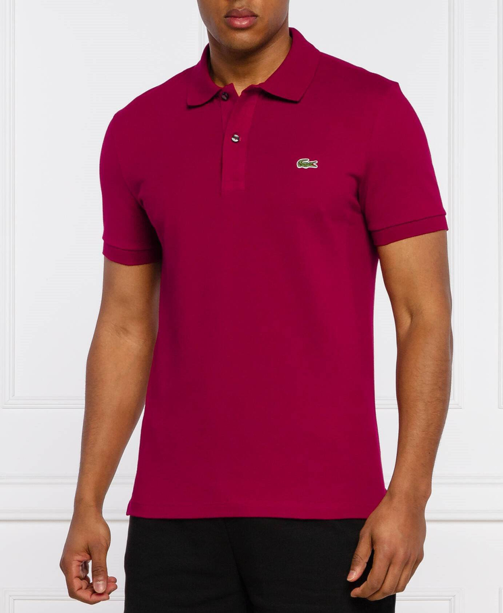 Поло Lacoste - бордовый(PH4012)