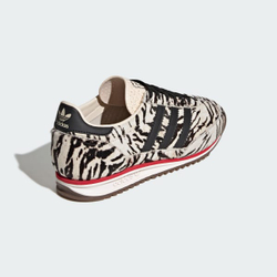 ADIDAS Кроссовки SL 72 OG с анималистическим принтом, белый/черный