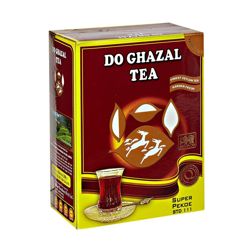 Чай "DO GHAZAL" черн.байх. цейл.листов.СУПЕР Пекое    200г /12шт