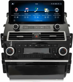 Магнитола для Nissan Patrol Y62, Infiniti QX56/QX80 2010-2019 - Kuberg KP-N1210FW монитор 12.3" в стиле Audi на Android 13, Быстрая, CarPlay, 4G SIM-слот