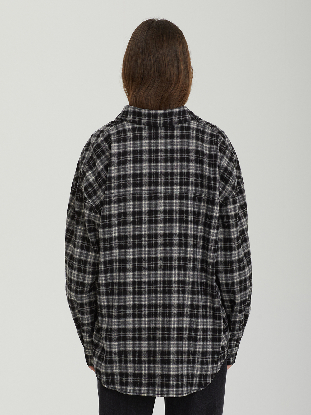 Женская Рубашка Harper Brown Plaid