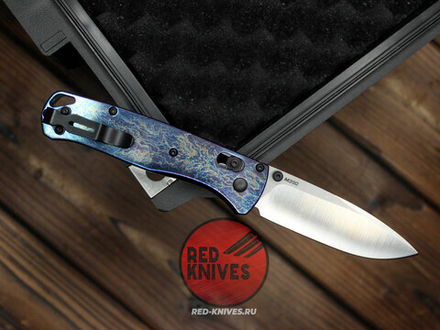 Нож Benchmade 535 Bugout "Огненный" Титан