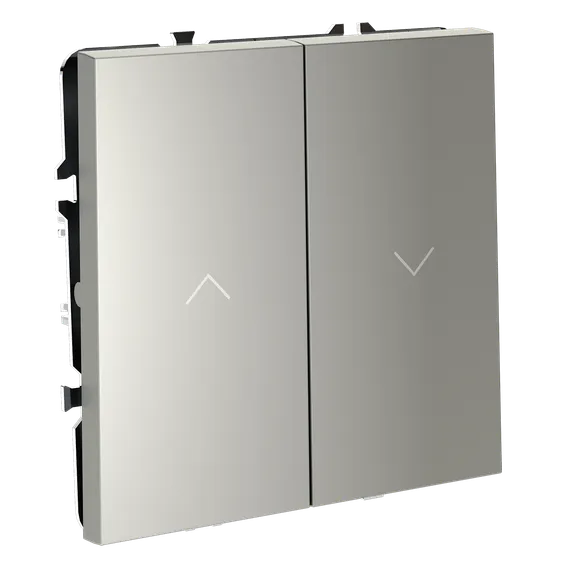 Выключатель для жалюзи Voltum S70 Сталь VLS020705