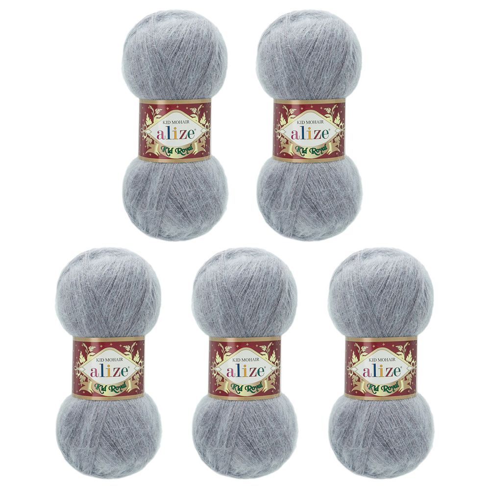 Пряжа Alize (Ализе) Kid Royal / уп.5 мот. по 50 г, 500м, 052 талая вода A