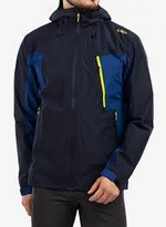 Куртка CMP Man Jacket Fix Hood , артикул 32Z5007, цвет Black Blue (N950)