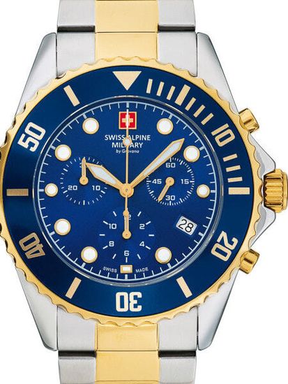 С браслетом Мужские наручные часы с браслетом Swiss Alpine Military 7053.9145