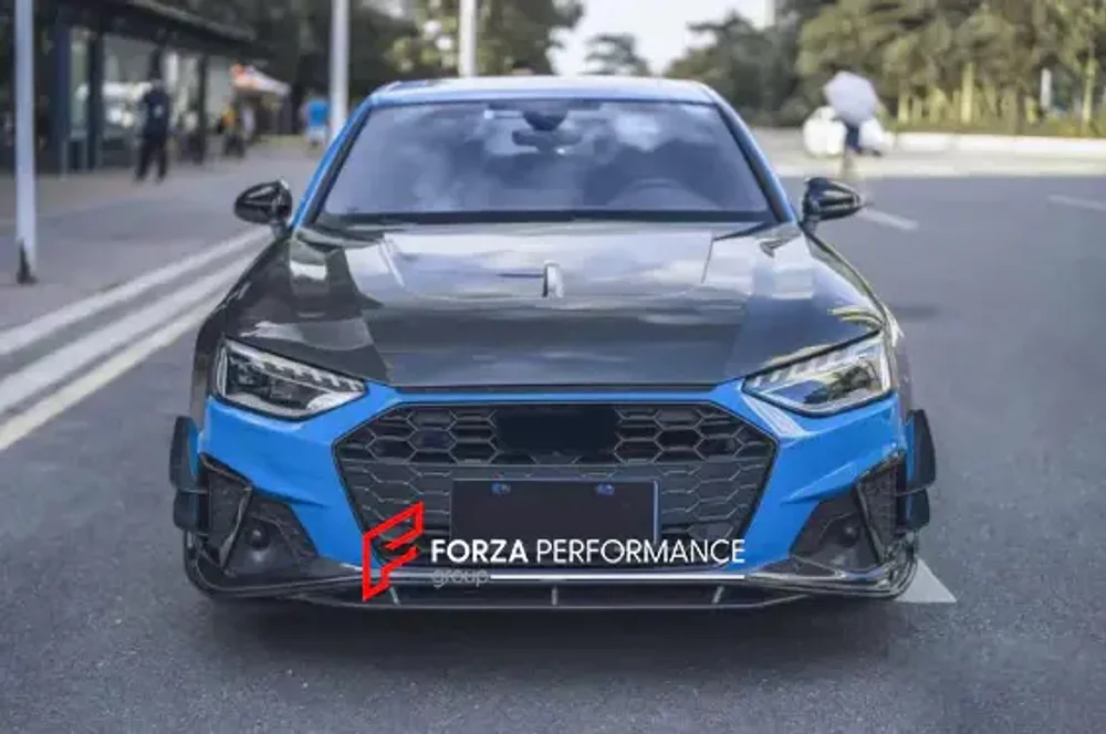 Карбоновый обвес для AUDI A4 S4 B9 2020+ Ауди аэродинамический обвес