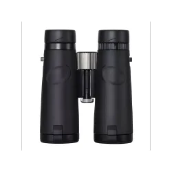 Бинокль TRD OWL 8.5x42 - задний вид, черный корпус с защитными крышками