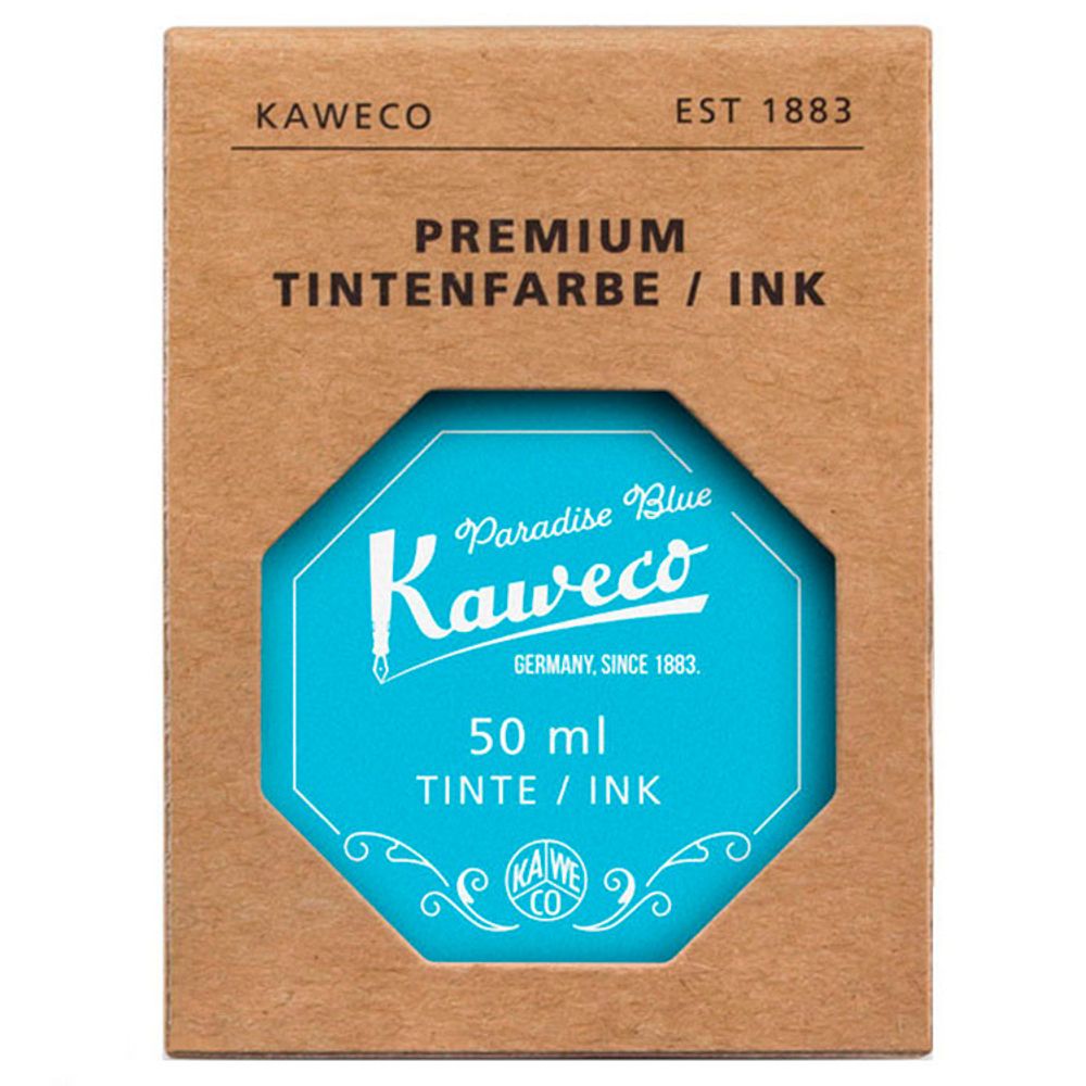 Чернила KAWECO 50 мл Paradise Blue небесно-голубые (10002194) 2