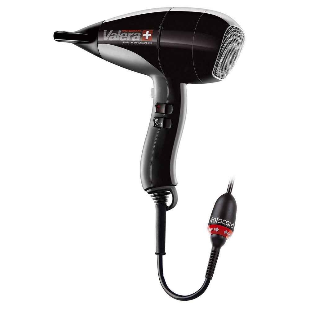 Профессиональный фен Valera Swiss Nano 6200 Light Ionic Rotocord (SN 6200Y RC Black)