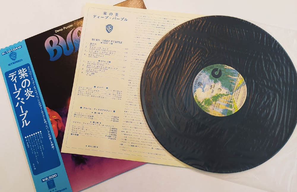 Deep Purple Burn Japan