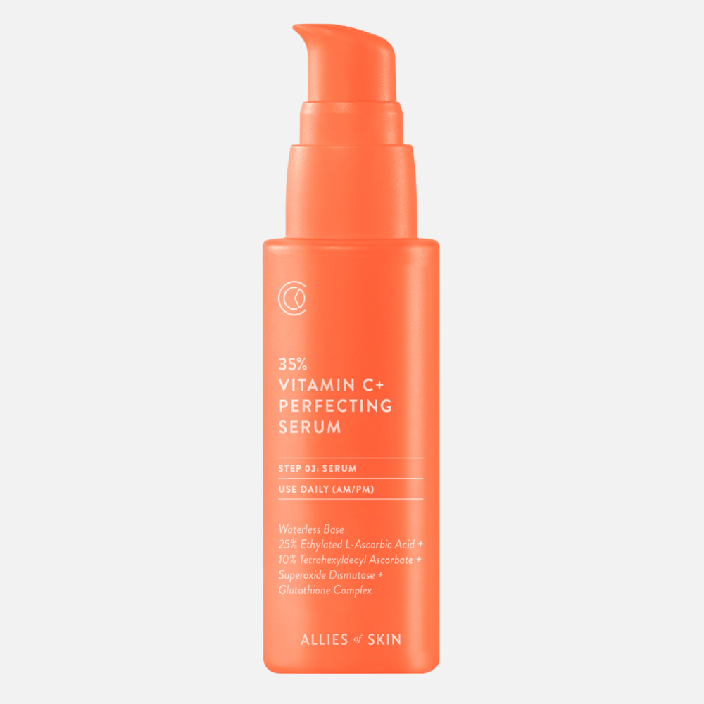 ALLIES OF SKIN 35% Vitamin C + Perfecting Serum Совершенствующая омолаживающая сыворотка с 35% витамином C, 30 мл