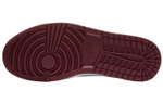 Jordan 1 Mid Se Black Dark Beetroot Women's