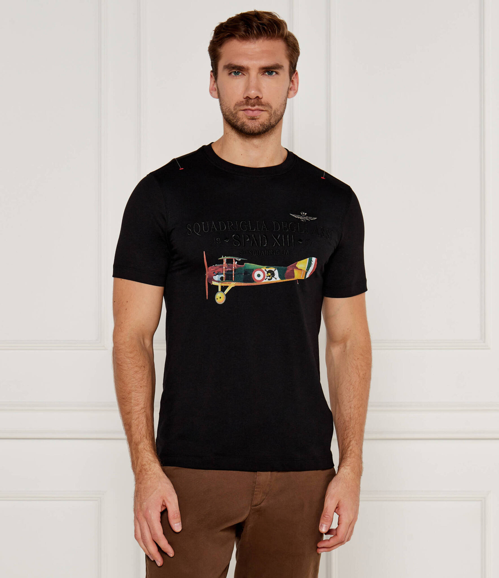 Футболка MC Aeronautica Militare - черный(TS2251J635)
