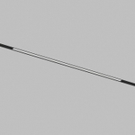 Встраиваемый светильник Denkirs SMART LINEAR DK8026-BK