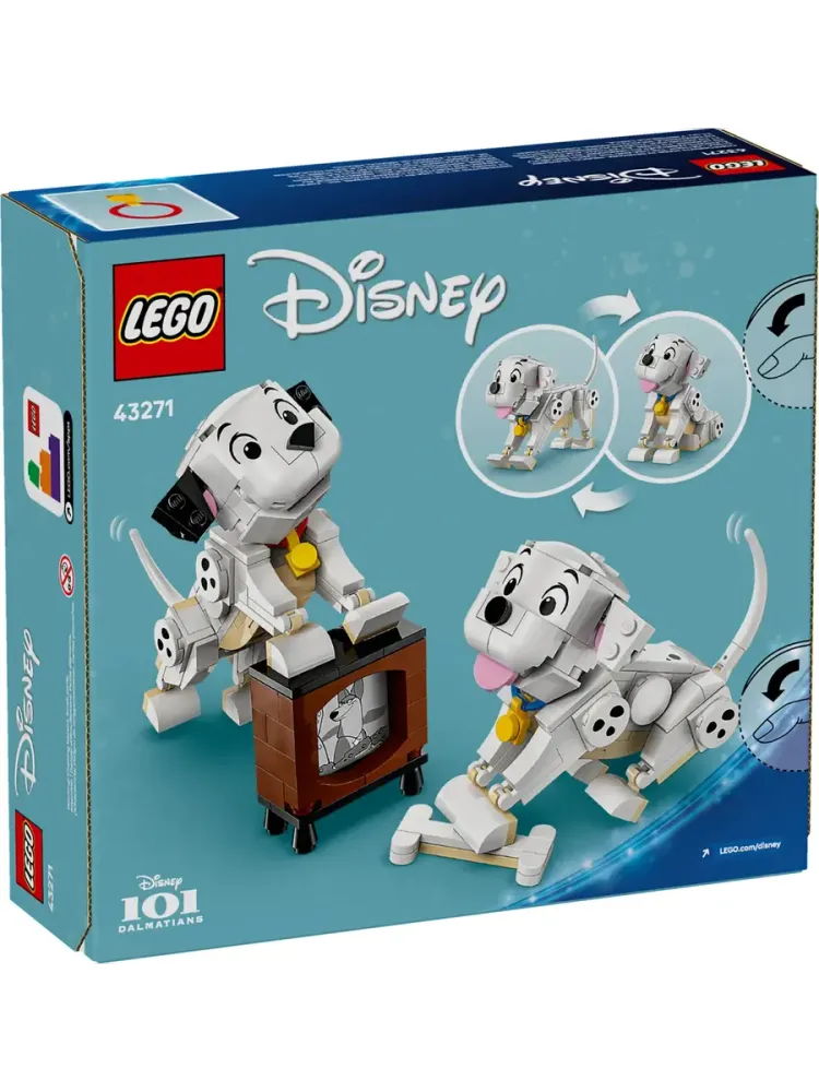 Конструктор Disney 43271 Щенки далматинцев Лаки и Пенни