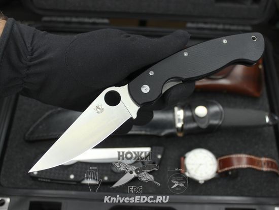 Складной нож Steelclaw Боец-3, черная рукоять - сталь D2