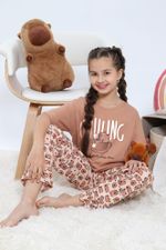 Пижама для девочки Капи-1 Виотекс ПЕСОЧНЫЙ