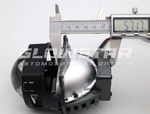 Билед модули Aozoom X9 (прямоугольные) 3.0 дюйма, 2 чипа, 6000K, 12V 52/57W, 4300/4600Lm (комплект, 2шт)