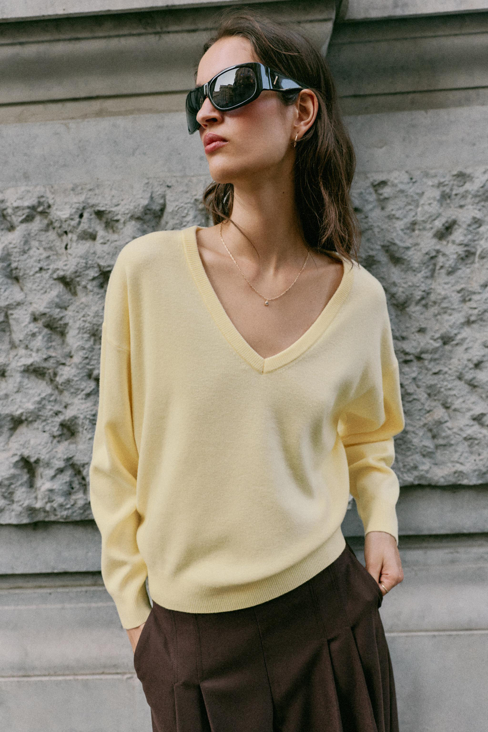 МЯГКИЙ ТРИКОТАЖНЫЙ СВИТЕР — ZARA