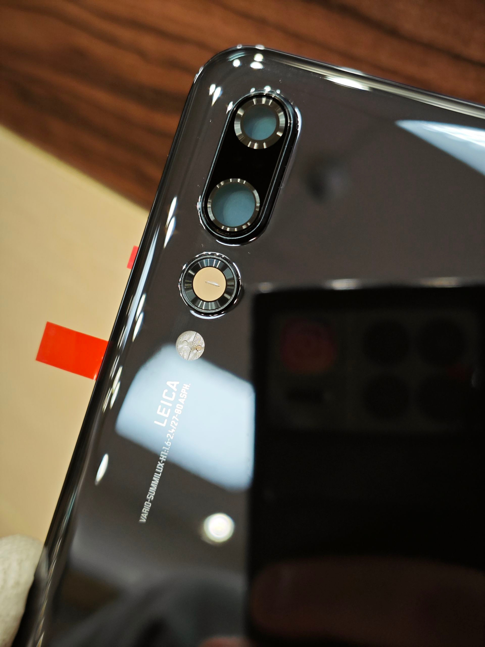 Задняя крышка ORIGINAL для Huawei P20 Pro CLT-L29 - ( заднее стекло ) цвет: Чёрный / Black