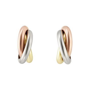Серьги Cartier Trinity, classic model