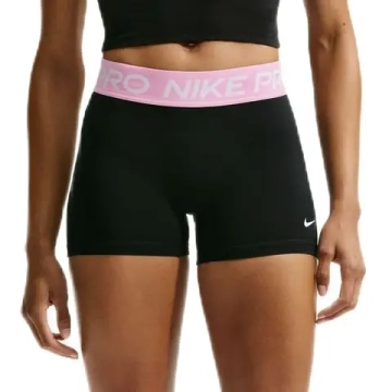 Nike Pro Dri-Fit 365 Mid-Rise 3in - black/pink rise/white