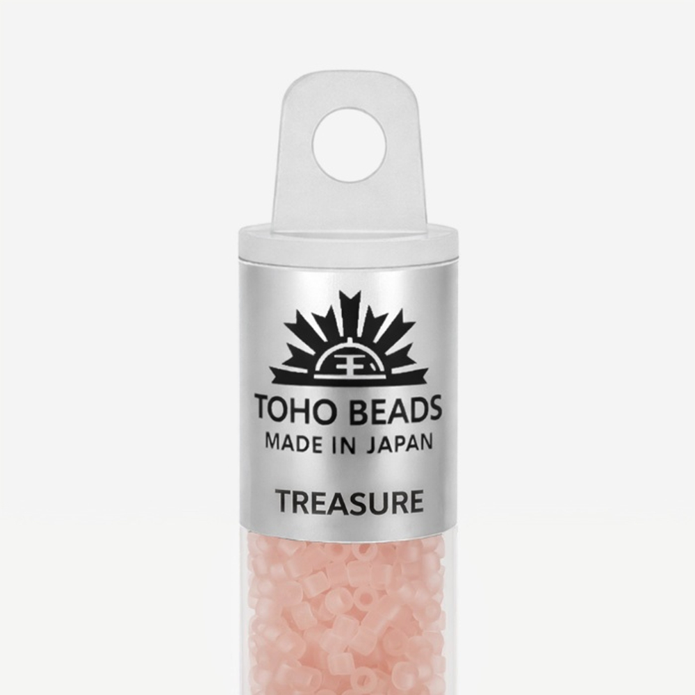 Японский бисер TOHO Treasure (№11F), прозрачный матовый