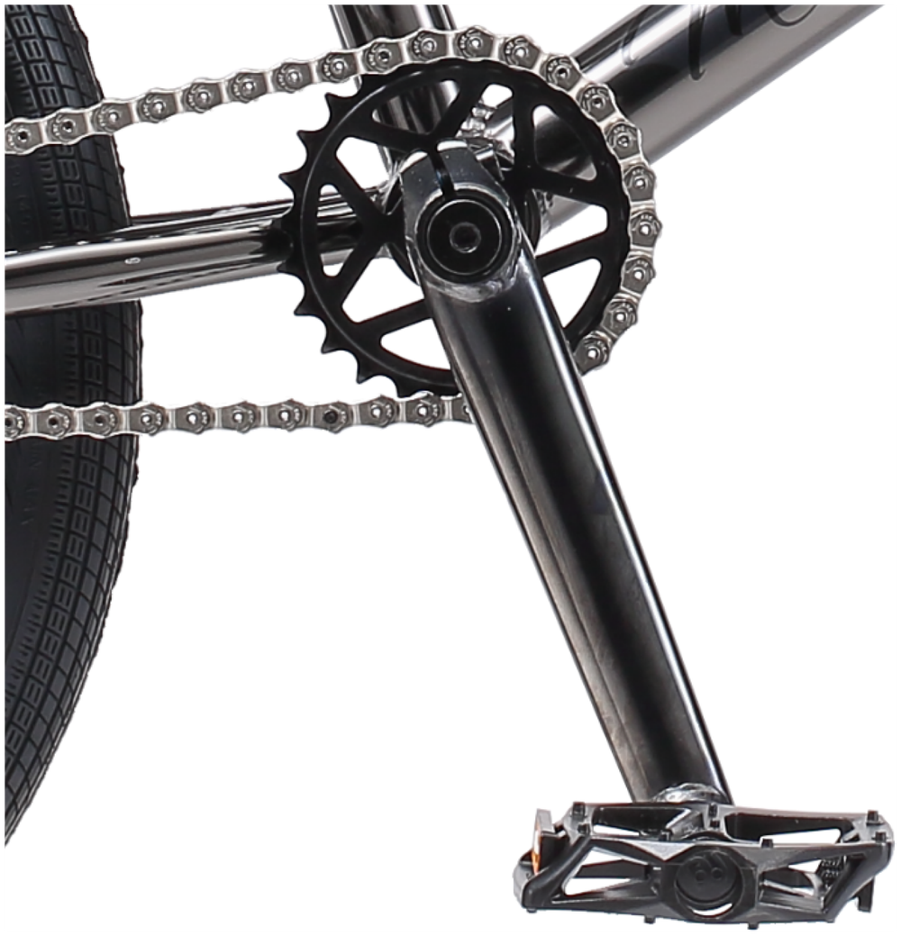 Велосипед BMX Tech Team Millennium 20" зеркальный хром
