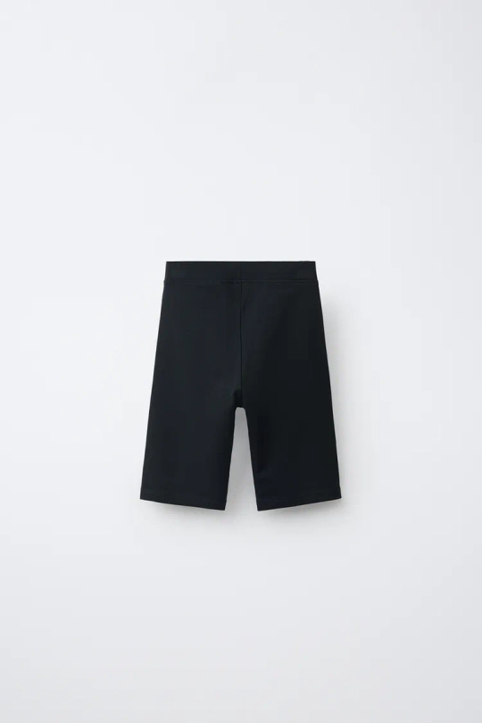 ZARA ОДНОТОННЫЕ ВЕЛОСИПЕДКИ, ЧЕРНЫЙ