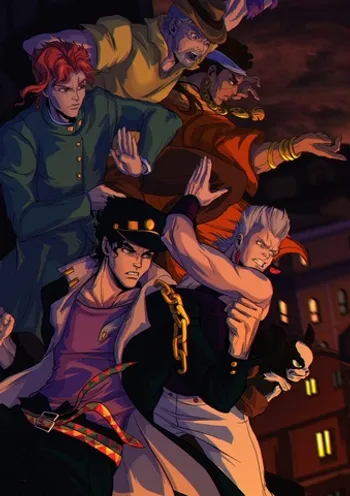 Открытка «Stardust Crusaders»