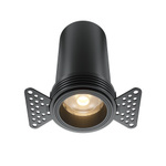 Встраиваемый светодиодный светильник Maytoni FOCUS LED DL125-L12-3K-TRS-B
