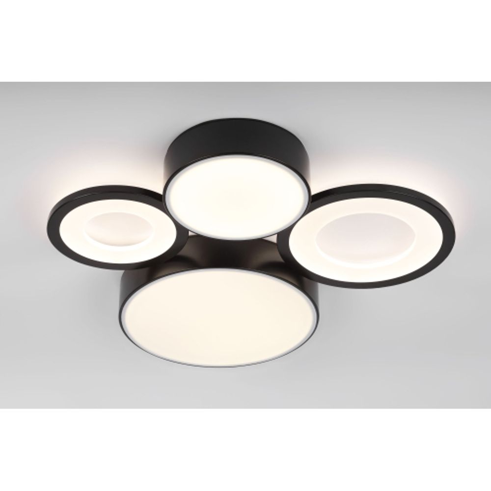 Светильник потолочный светодиодный Rivoli Aliona 6161-701 LED 87 Вт 3000 - 6000 К с пультом | Интерьерные светодиодные светильники