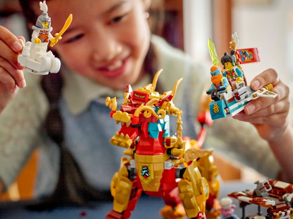 Конструктор LEGO Monkie Kid 80066 Мифическое существо Цилинь