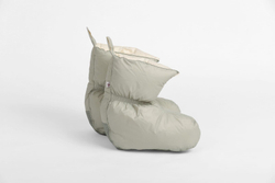 Сапожки-носочки пуховые German Grass Comfort Socks Travel Grey светло-серые Серый