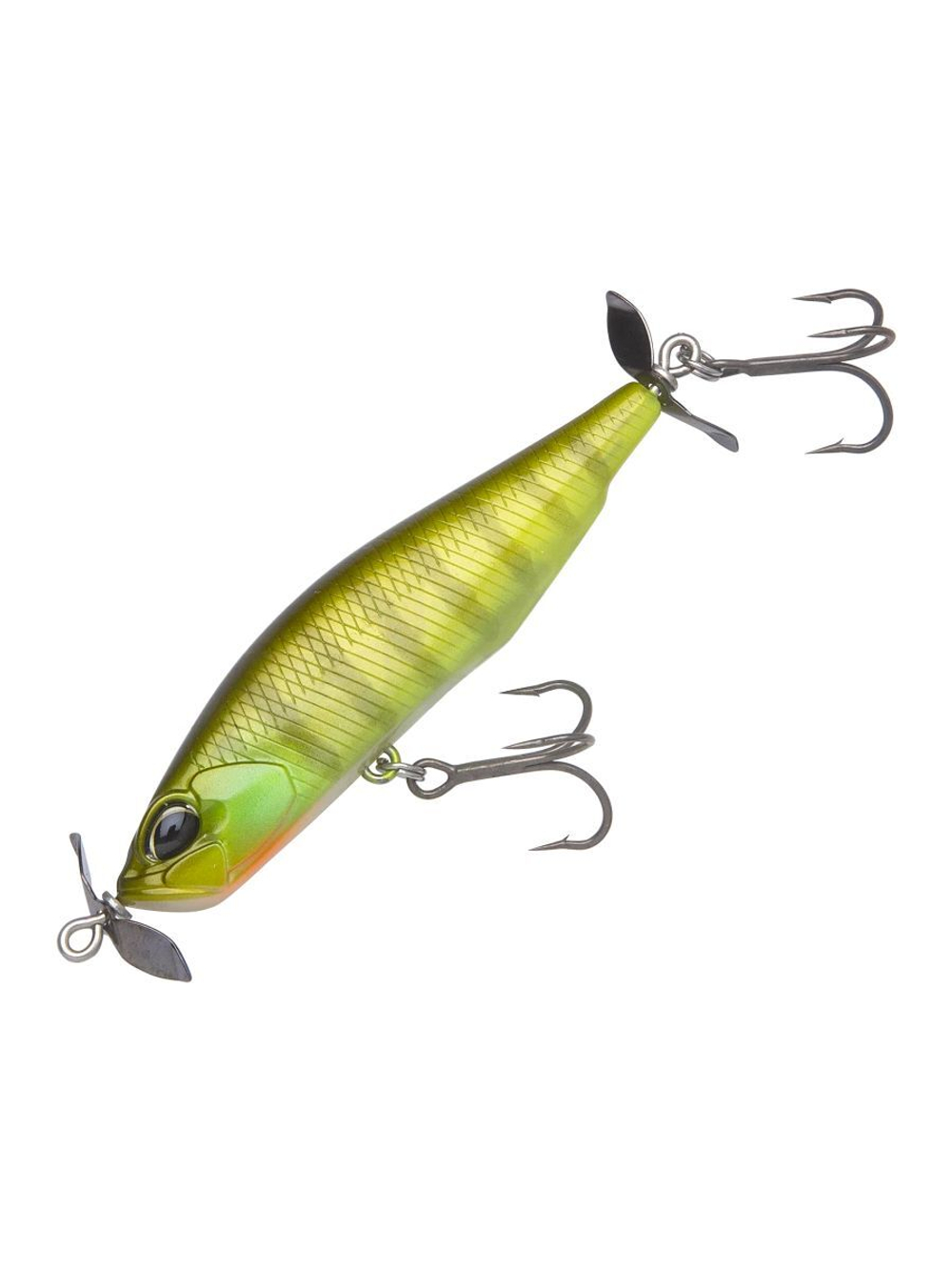 Воблер DUO Realis Spinbait 80, ACC3083 American Shad, 80 мм, 9,5 г, тонущий, проппер