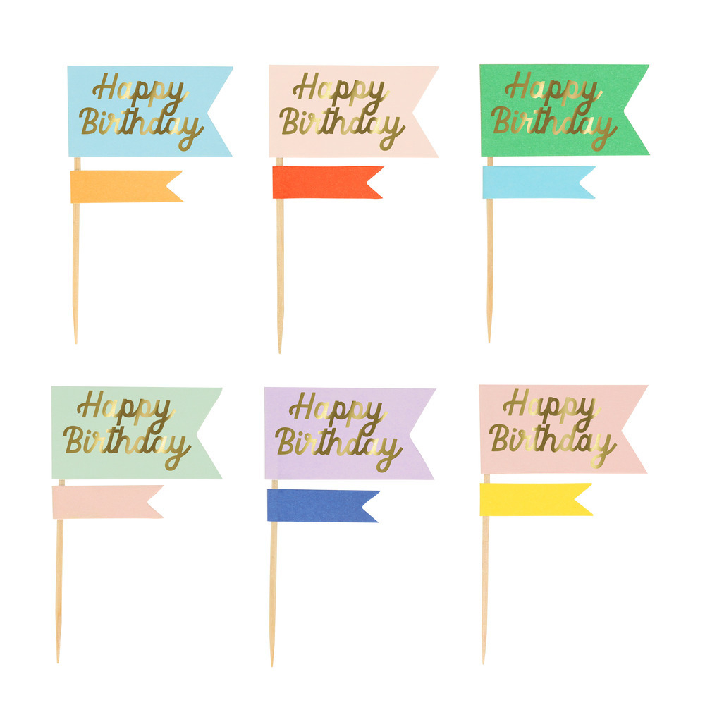 Набор для кексов "С Днем Рождения" [Happy Birthday]