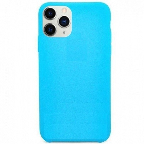 Чехол-накладка  i-Phone 12/12 Pro Silicone icase  №16 голубая