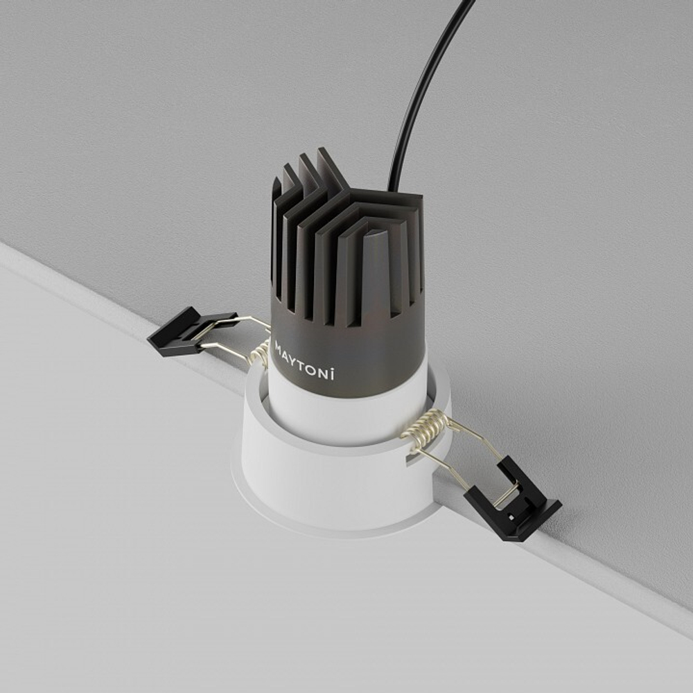 Встраиваемый светильник Maytoni  DL116-10W-3K-W