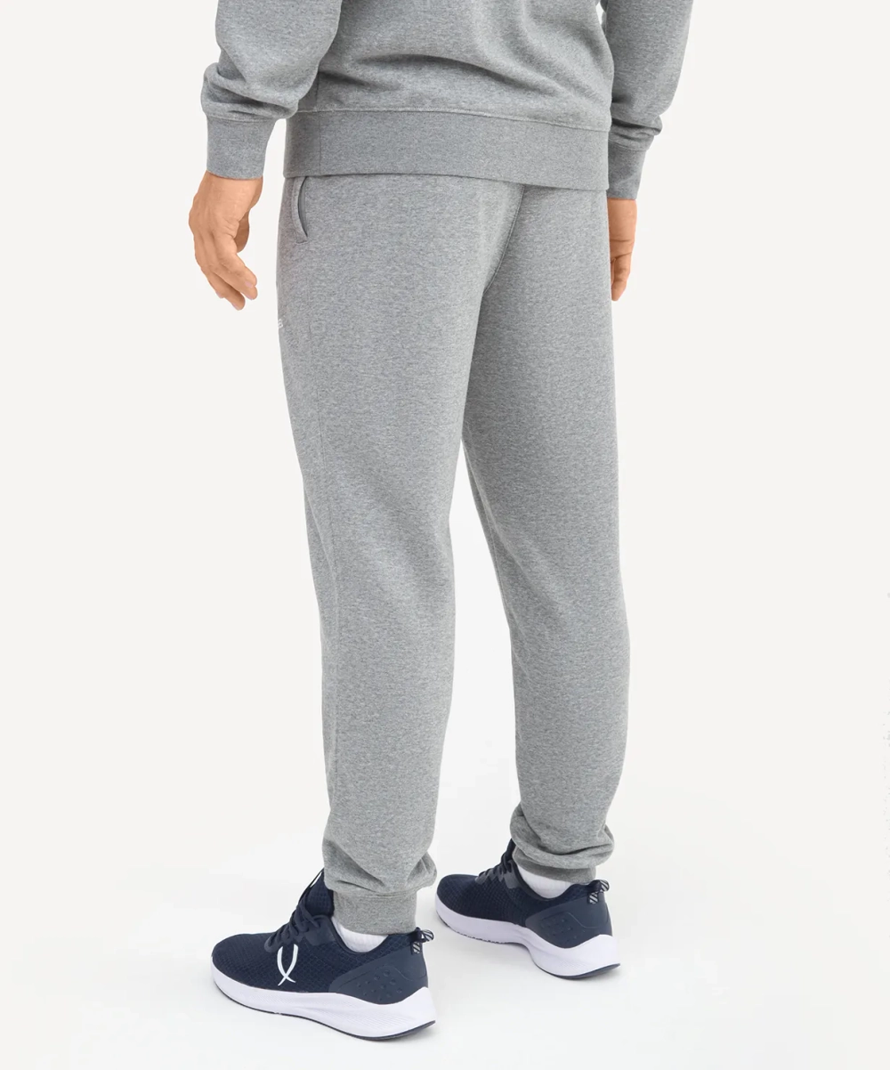 Брюки ESSENTIAL Cotton Pants, серый меланж