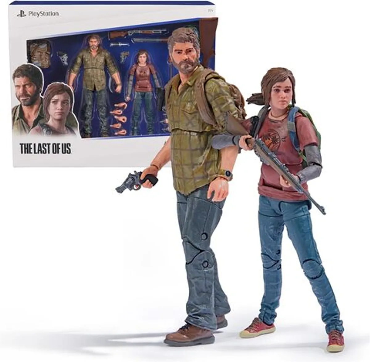Фигурка Spin Master Playstation The Last of Us: Joel & Ellie (2 Pack)