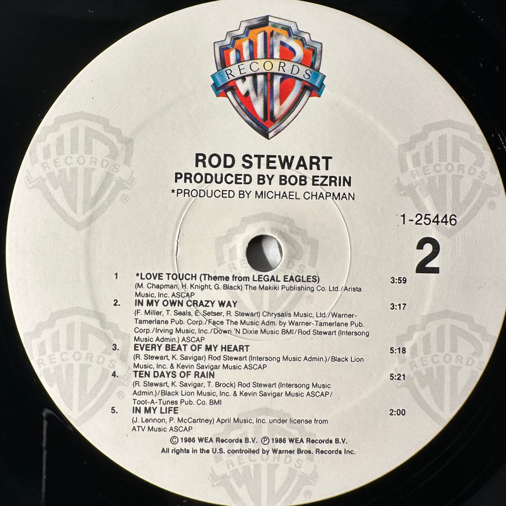 Rod Stewart ‎– Rod Stewart (США 1986г.)