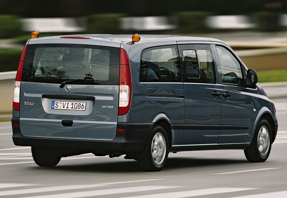 Арка правая Mercedes Vito W639 (Polcar)